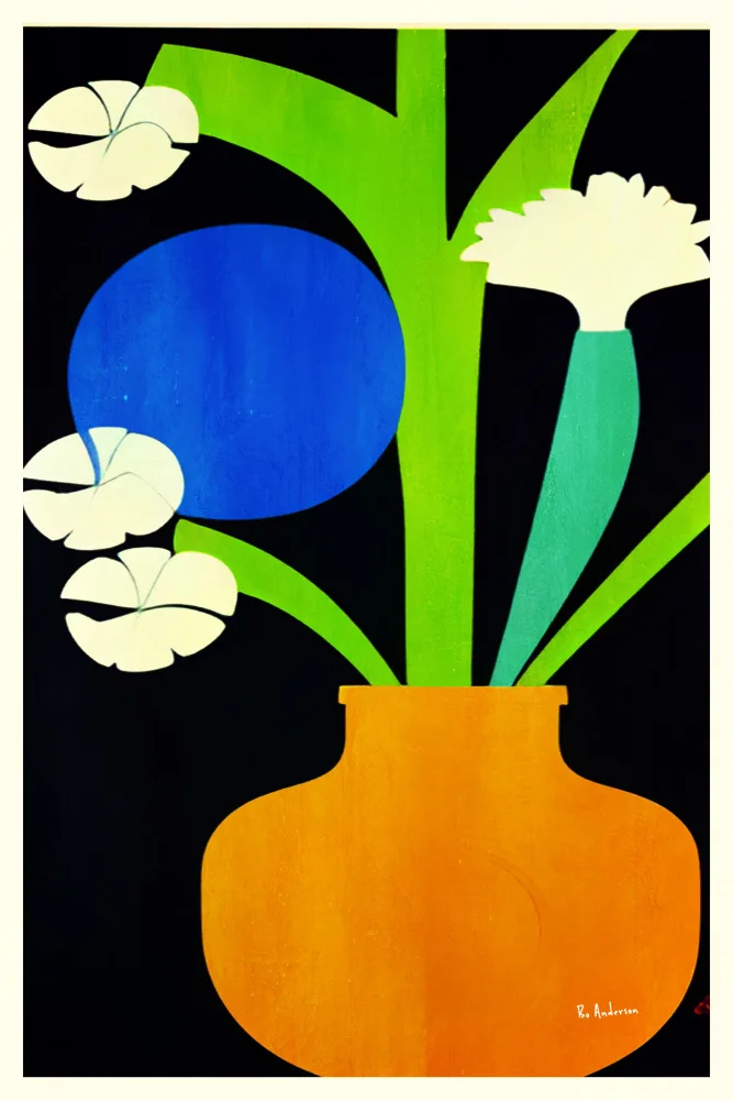 Anderson, Bo: Weisse Blumen,Berlin