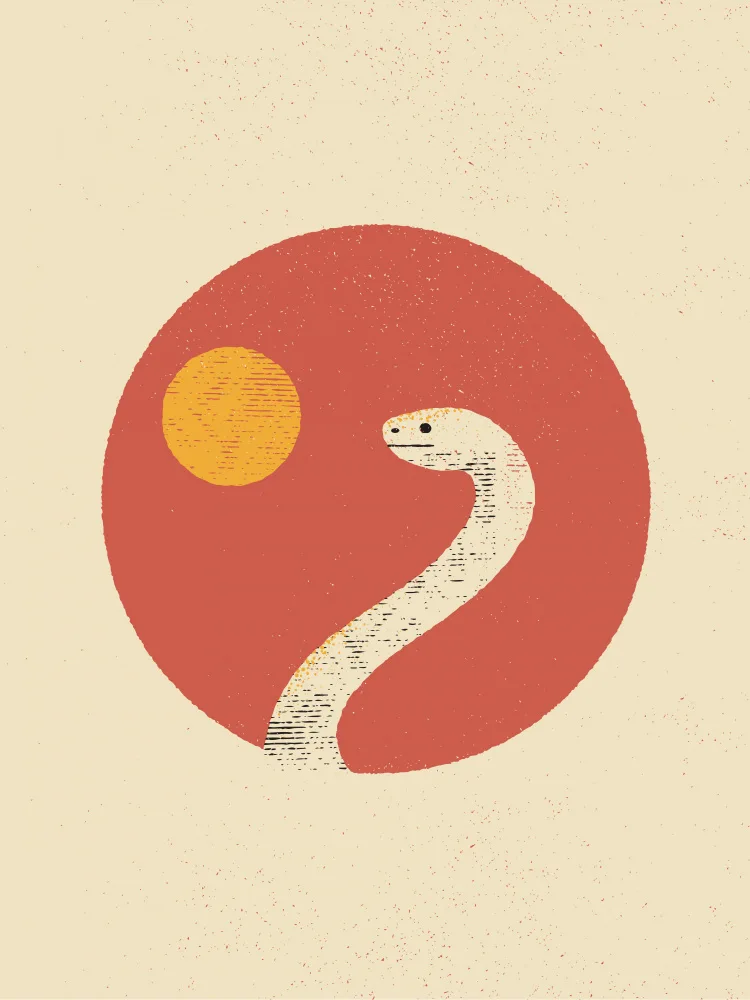 Art, Grasp Vision: serpiente blanca