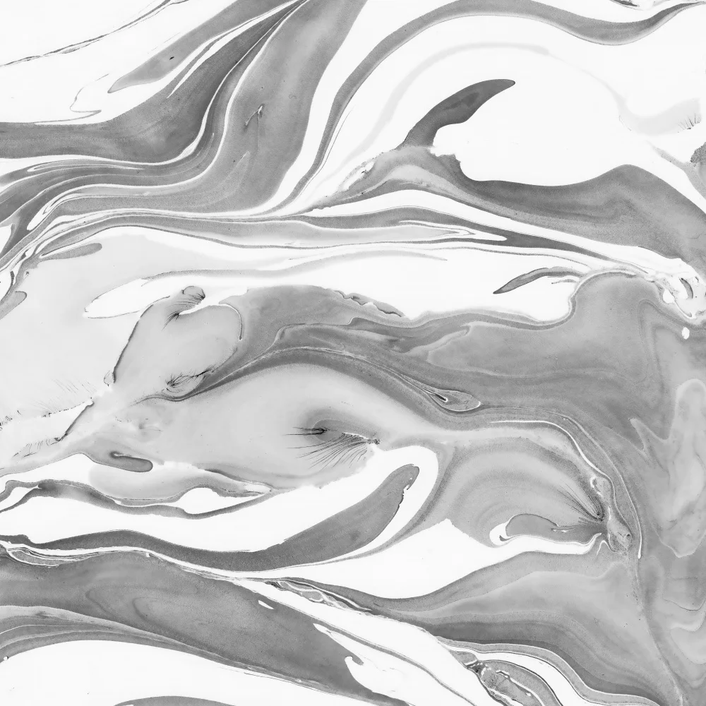 amini54: Encre marbrée noir et blanc 05