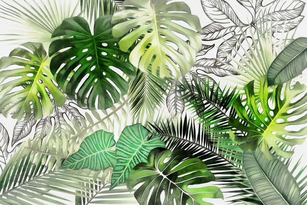 amini54: Feuillage Tropical 01