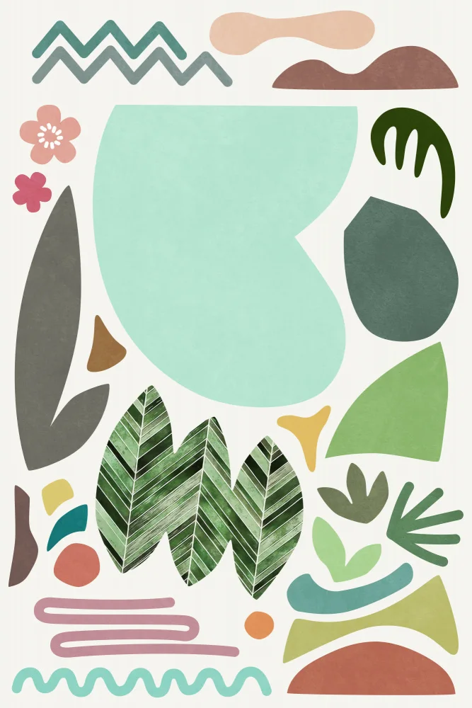 amini54: At the Lake Colors and Shapes
