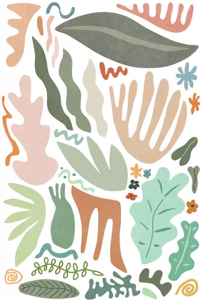 amini54: Botanical Colors and Shapes