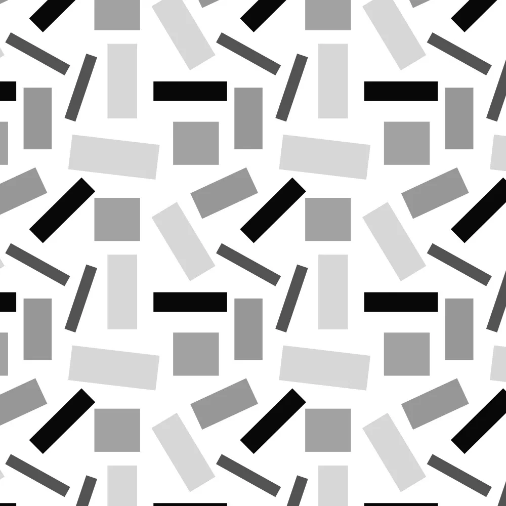 Channell, Michele: Formschöne Schwarz-Weiß-Geometrie