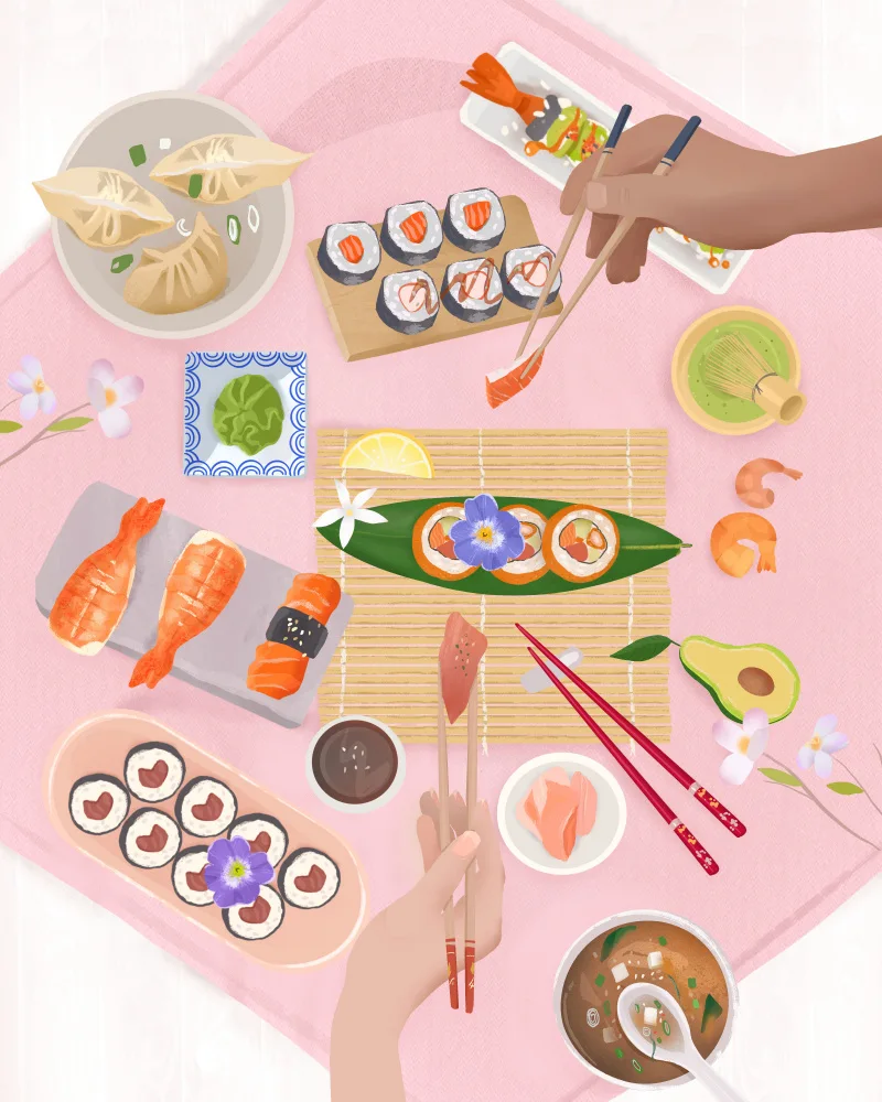 Lizde, Petra: Sushi-Brunch