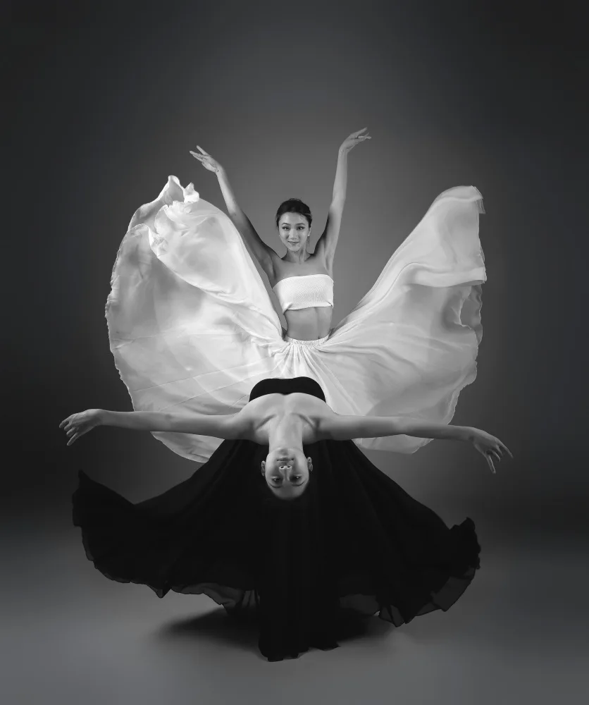 Wang, Catherine: Ballerini in bianco e nero