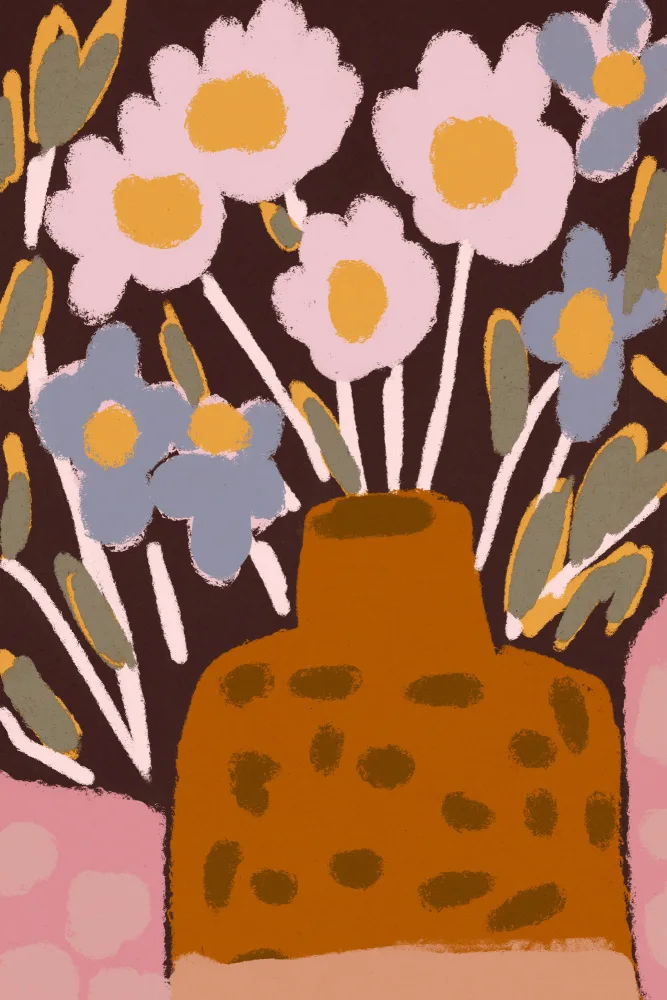 Treechild: Pastel Still Life No 2
