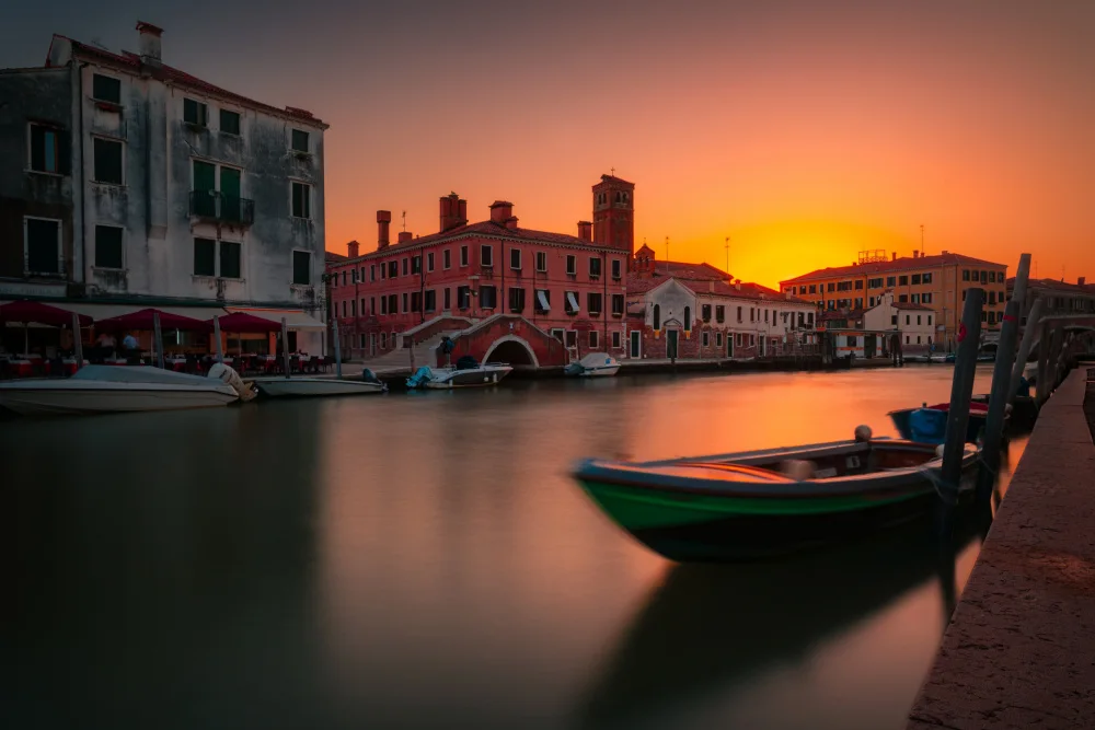Pessotto, Tommaso: Sonnenuntergang in Venedig