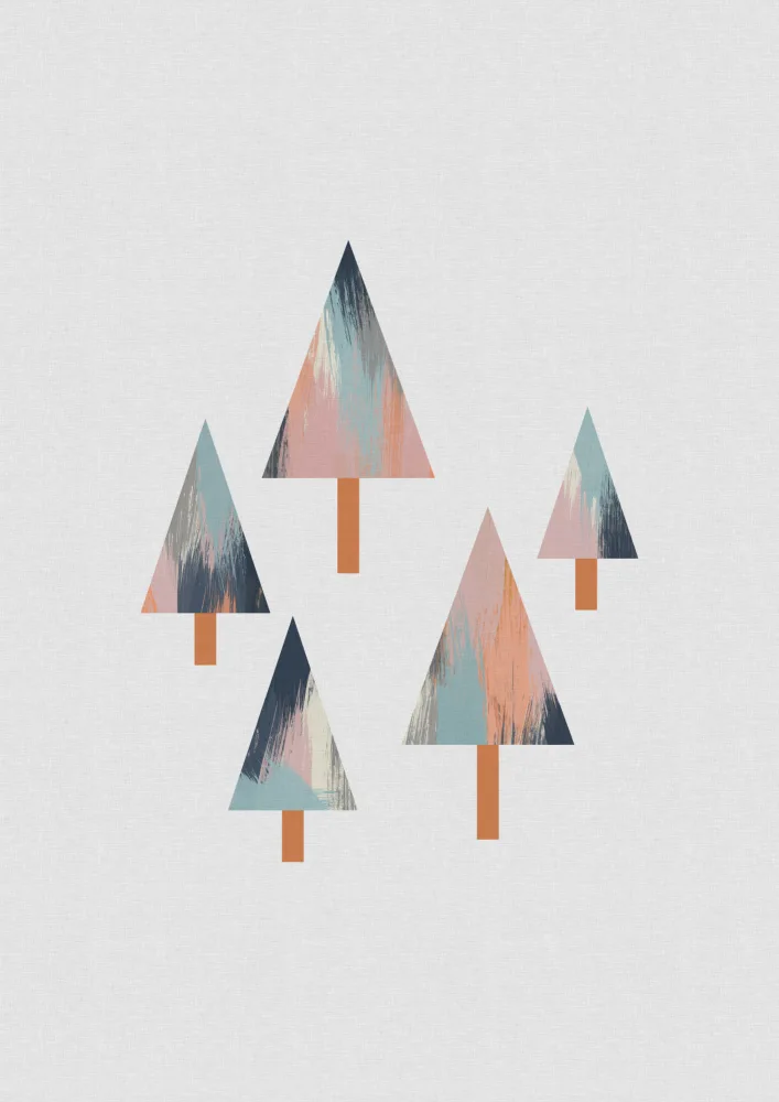 Studio, Orara: Arbres pastel