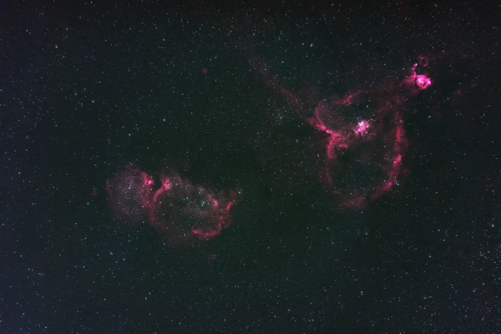 seki, yoshitsugu: Nebulosa del Cuore e Nebulosa del Feto