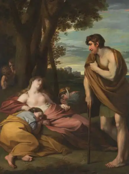 West, Benjamin: Cymon a Iphigenia