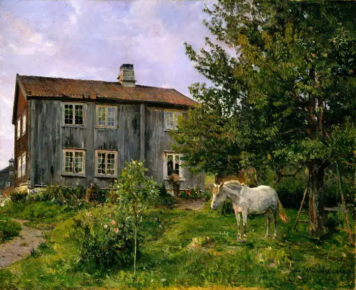 Munthe, Gerhard: Farma v Ulvin