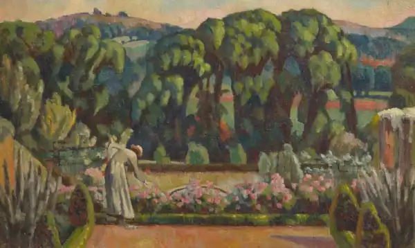 Fry, Roger Eliot: Le jardin des artistes à Durbins, Guildford