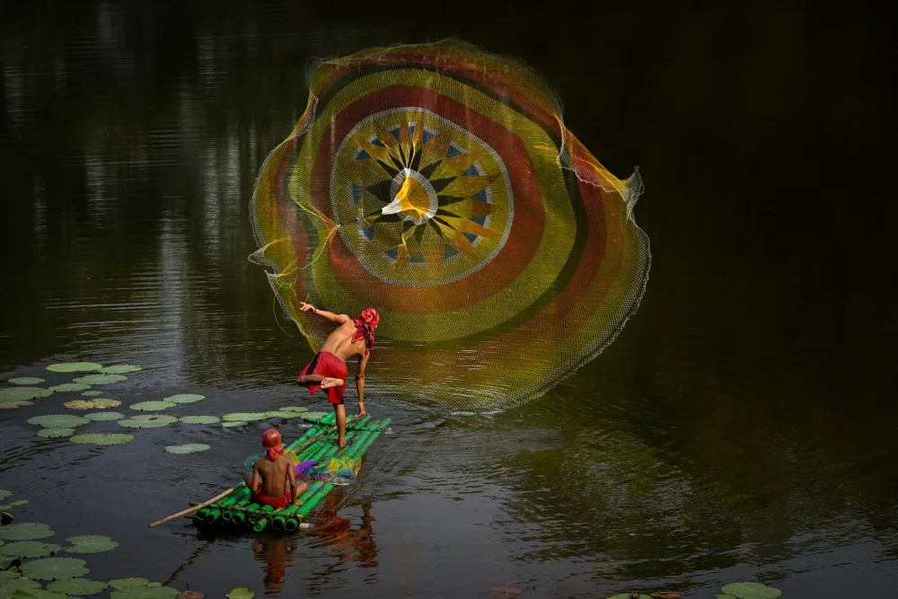 Setiadi, Ajar: rainbow net