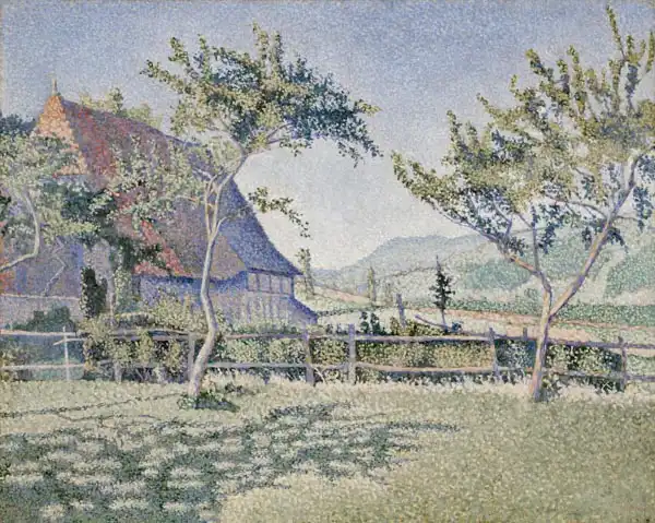 Signac, Paul: Comblat-le-château, la prairie (le pré)