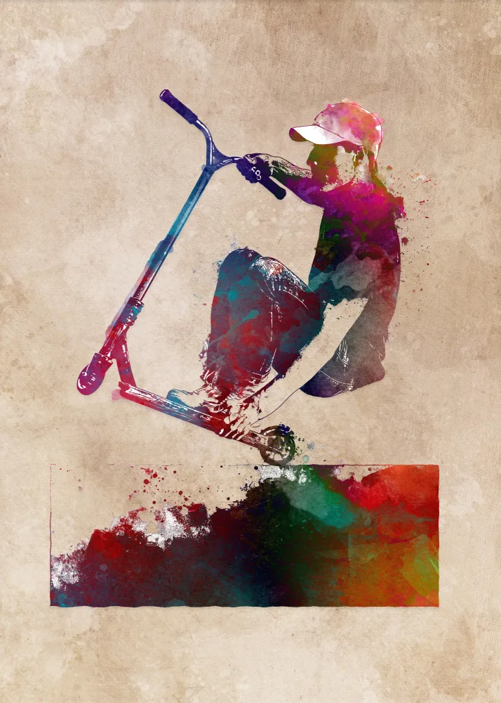 Jaszke, Justyna: Arte sportiva per scooter