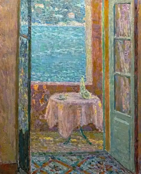Le Sidaner, Henri: La Table de la mer, Villefranche-sur-Mer