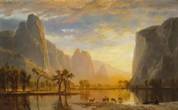 Bierstadt, Albert: Valley of the Yosemite