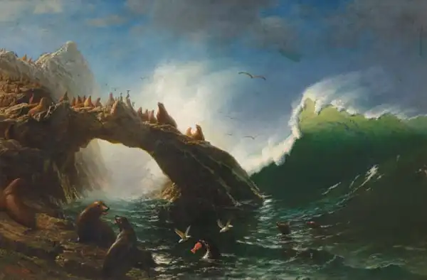 Bierstadt, Albert: Farallon Island