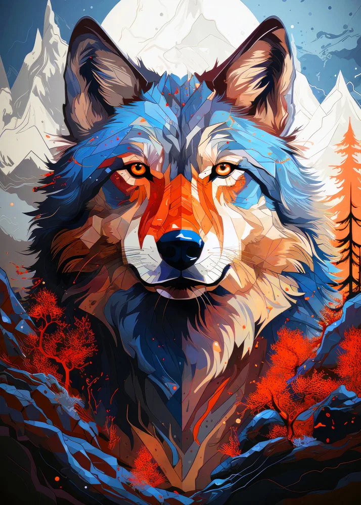 Jaszke, Justyna: Arte animal lobo #lobo