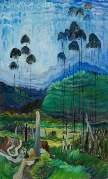 Carr, Emily: Arbres dans le ciel