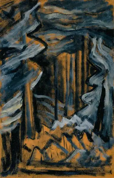 Carr, Emily: Paysage forestier