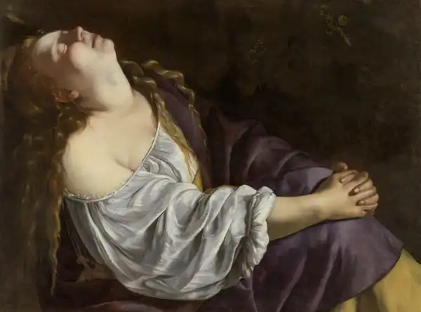 Gentileschiová, Artemisia : Mary Magdalene v extázi