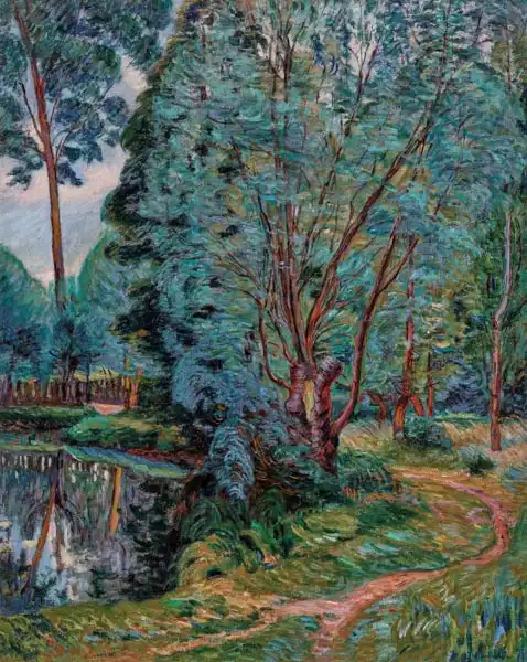 Guillaumin, Jean: Na břehu řeky Orge, Epinay
