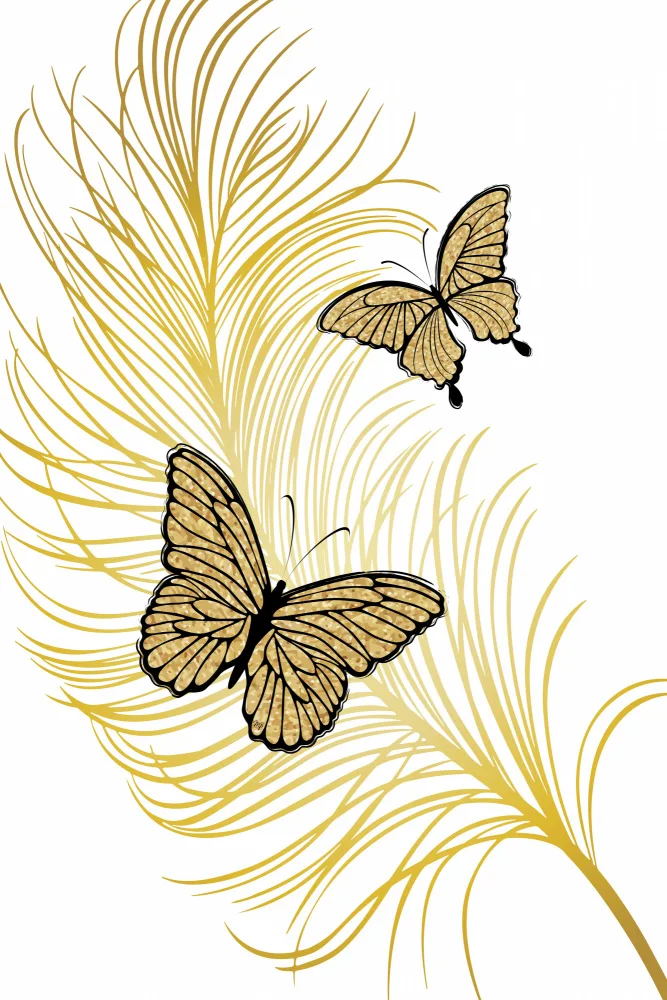 Martina: Papillons dorés