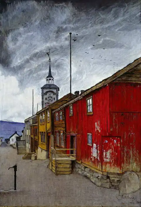 Sohlberg, Harald: Ulice v Røros