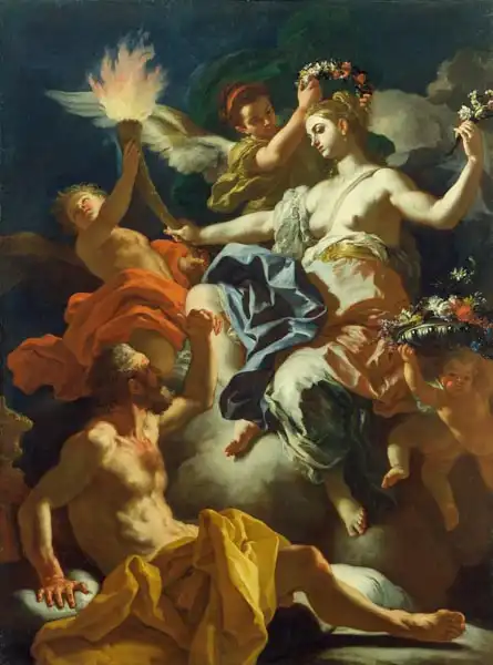 Solimena, Francesco: Aurora prenant congé de Tithonus