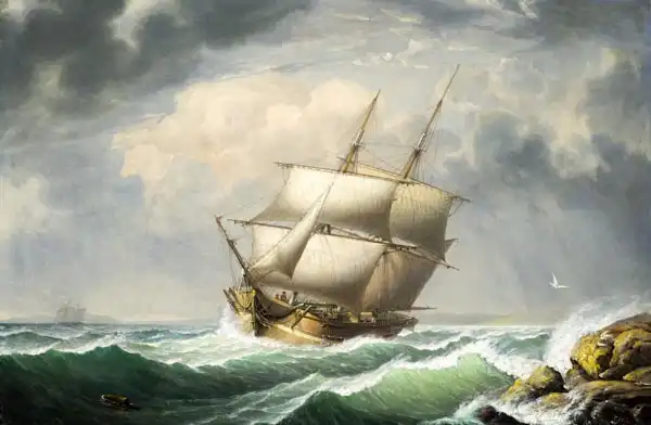 Lane, Fitz Henry: Briga u pobřeží Maine