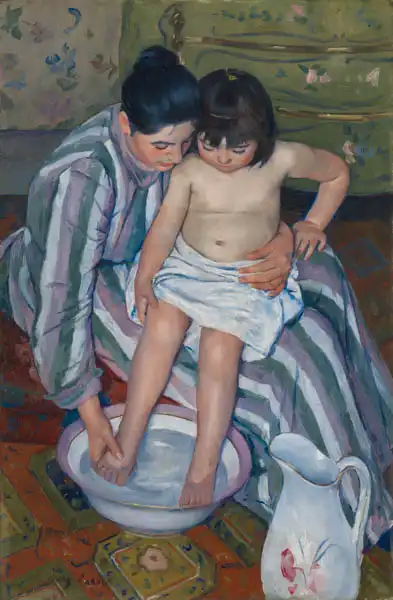 Cassatt, M. S.: The Child Bath