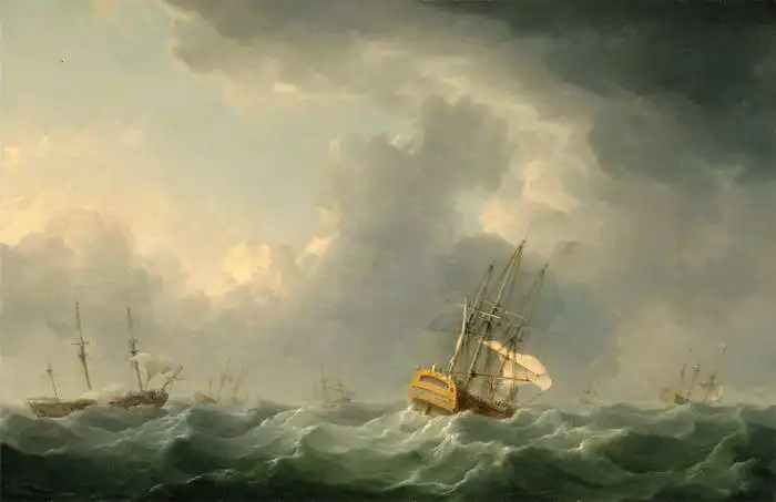 Brooking, Charles: English ships before Gale
