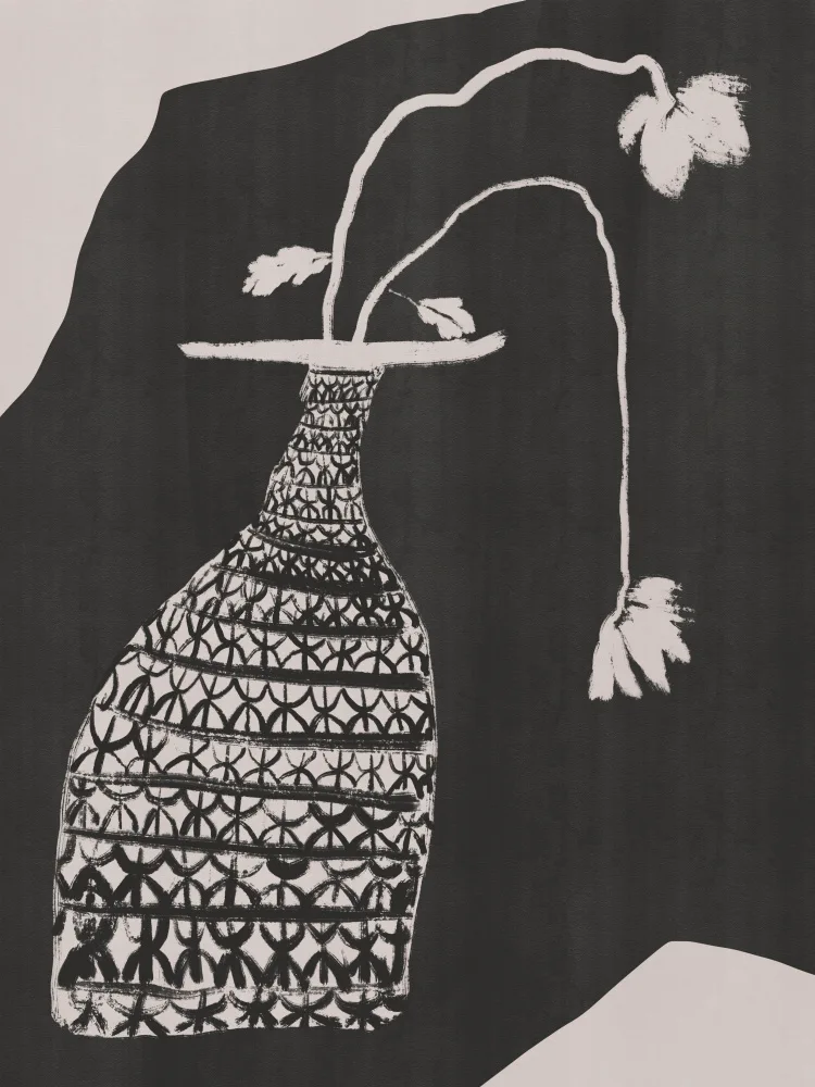 Dean, Little: Nature Morte Vase Monochrome