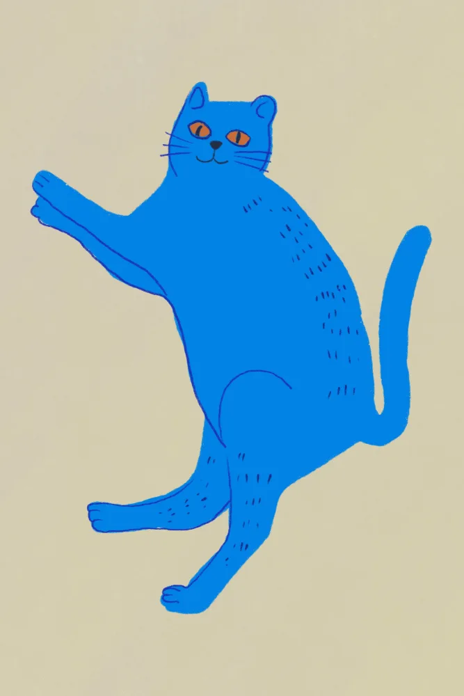 Dean, Little: Chat bleu