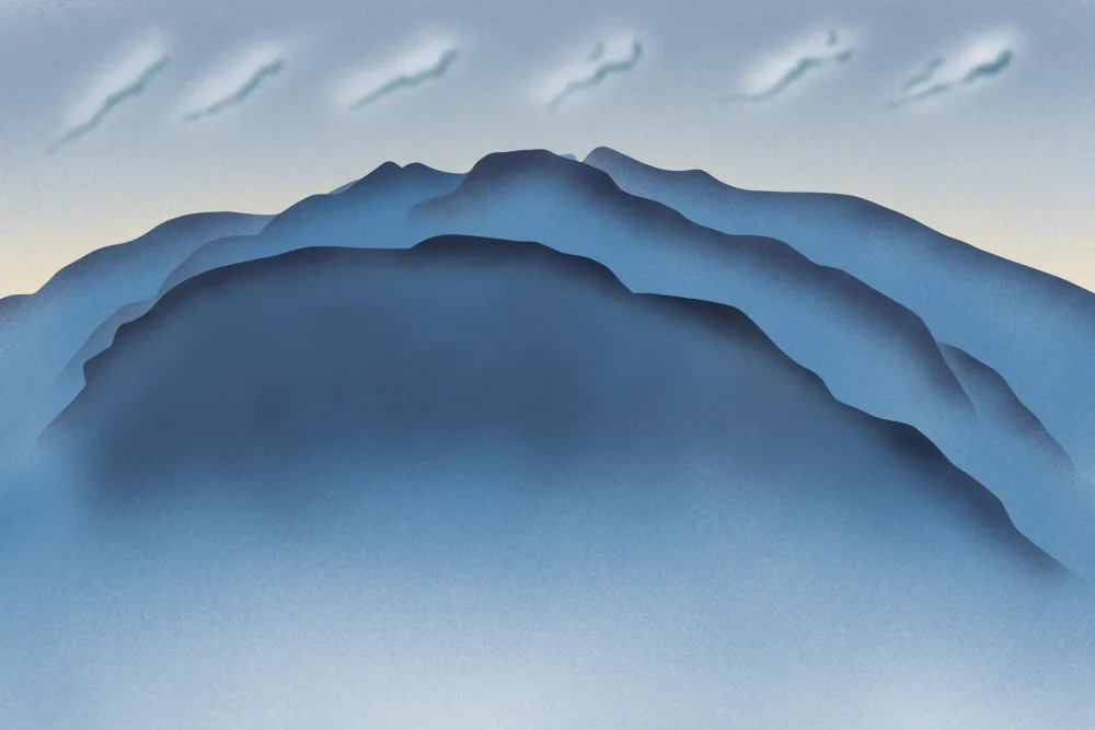 Dean, Little: Montagnes bleues