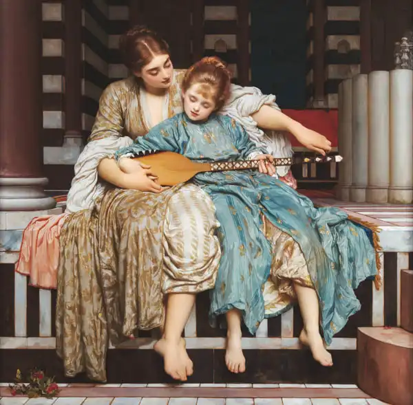 Leighton, Frederick: Hodina hudby