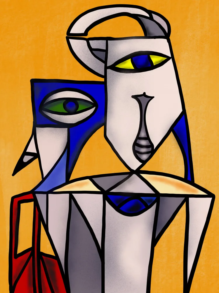 Dean, Little: Geometrical portrait