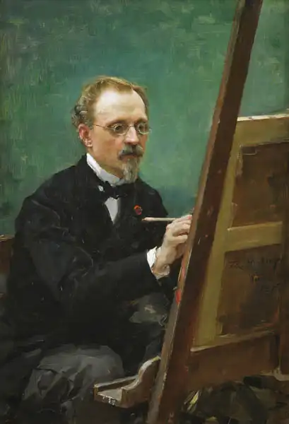 Madrazo, Raimundo: Portrait de la peinture Federico de Madrazo