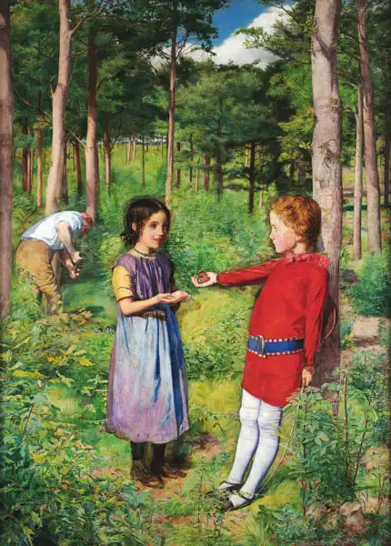 Millais, John Everet: Woodmans Daughter