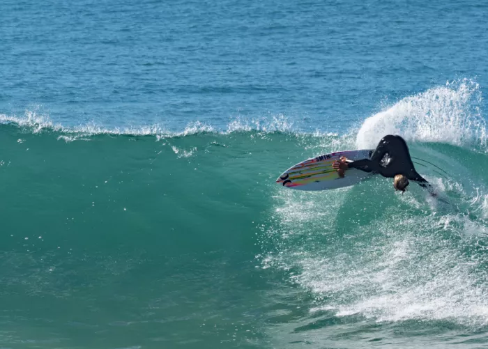 Lombard, Dirk: Surfista sottosopra