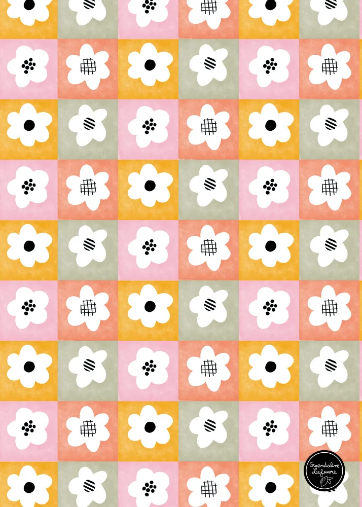 Lefeuvre, Gwendoline: Patchs de fleurs