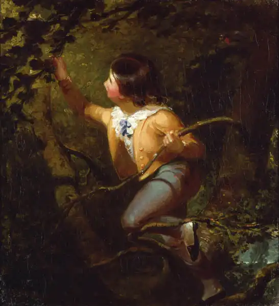 Leutze, Emanuel Gottlieb: Nidification des oiseaux