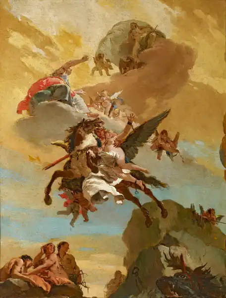 Tiepolo, Giovanni Battista: Perseus a Andromeda