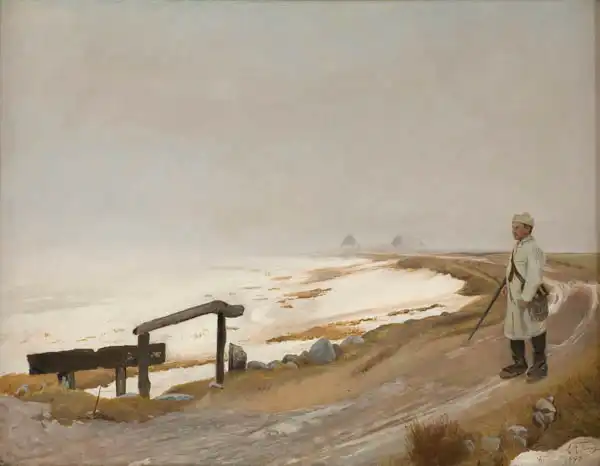Ring, Laurits Andersen: Zamlžený zimní den