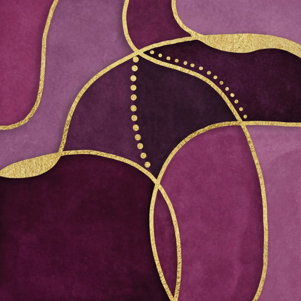 Haase, Andrea: Formes Calmes Or Rose