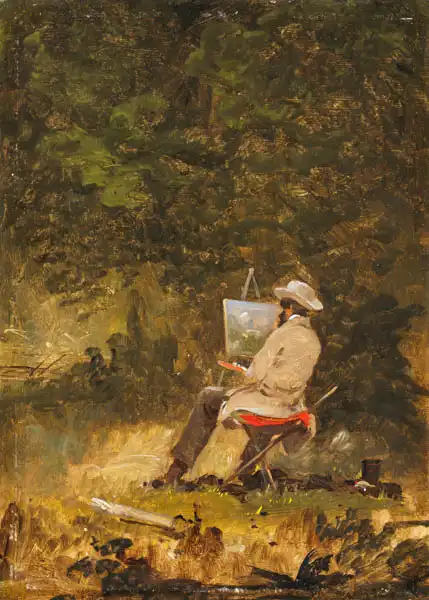 Mount, William Sidney: Skicování