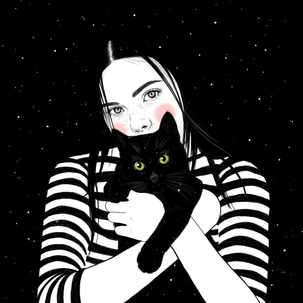 Holíková, Petra: Schwarze Katze