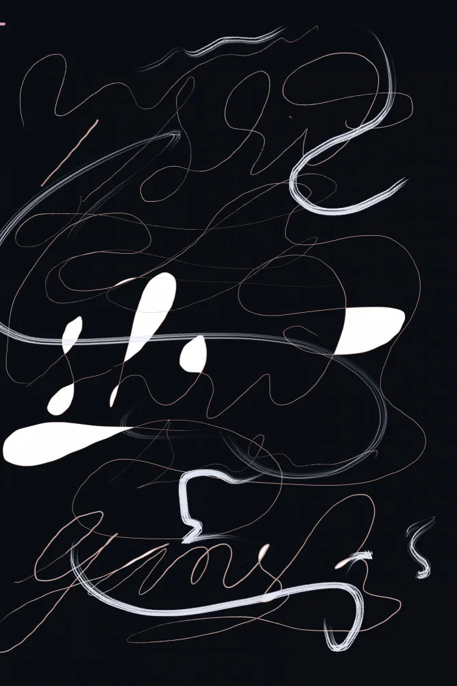 Kulkarni, Nilesh: Abstrait noir et blanc