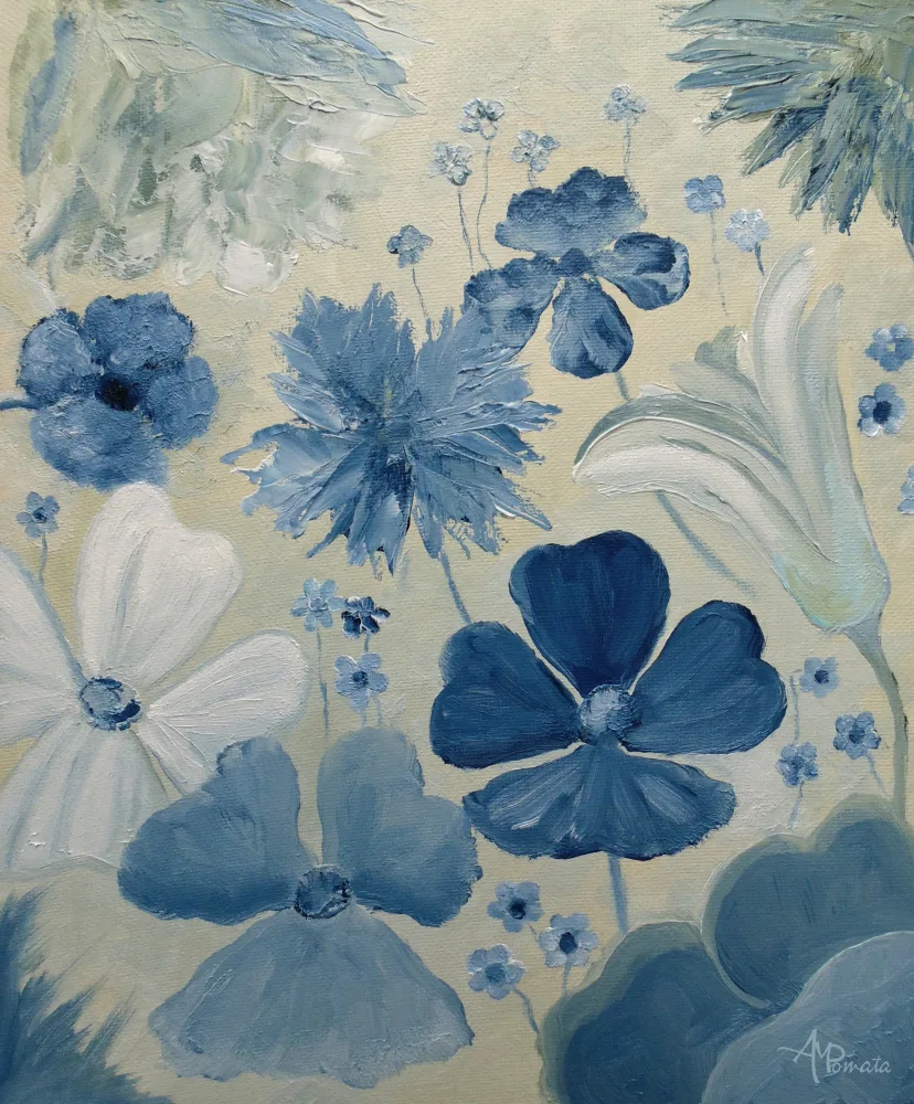 Pomata, M. Angeles: Bleu soyeux